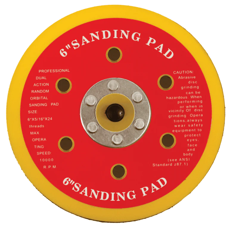 Abracs Hook & Loop Backing Pad - 125mm x 5/16