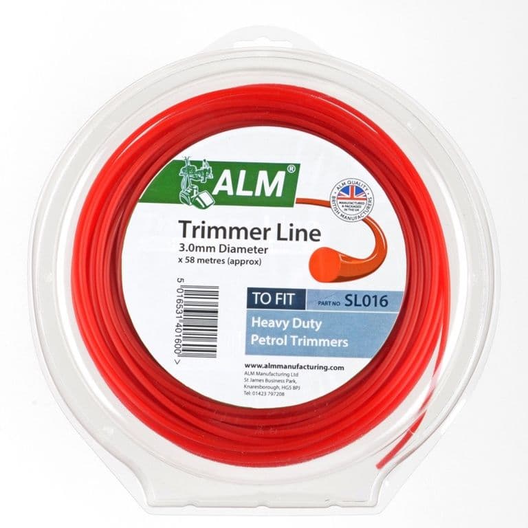 ALM Trimmer Line - Red - 3mm x 55m approx