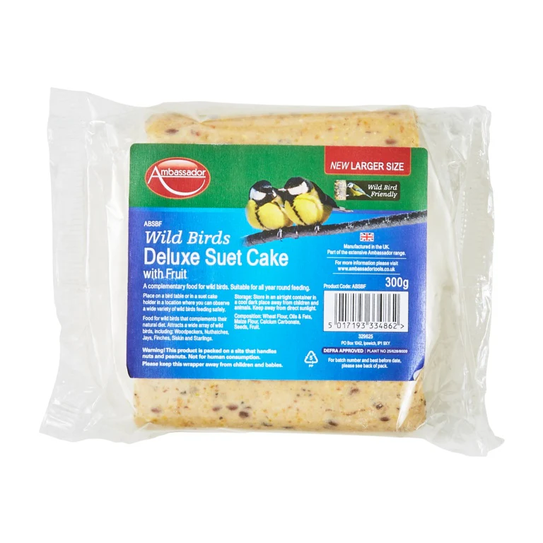 Ambassador Deluxe Suet Cake with Fruit - 300g