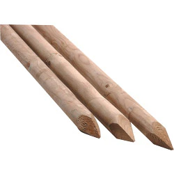 Ambassador Round Softwood Tree Stake - 2.1m x 50mm
