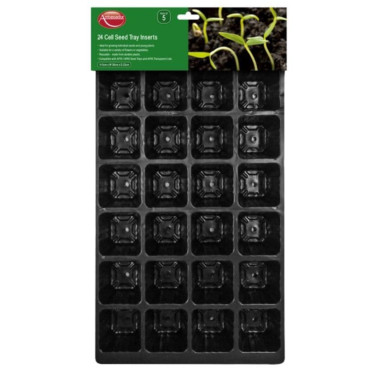 Ambassador Seed Tray Inserts Pack 5 - 15 Cell