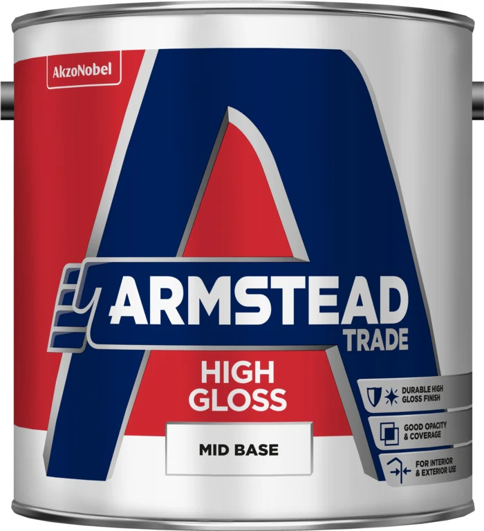 Armstead Trade High Gloss Mid Base - 2.5L