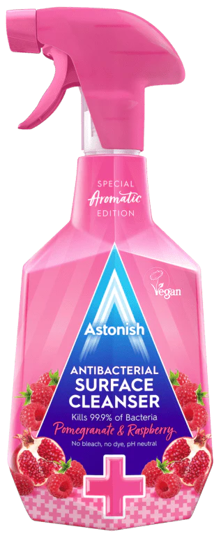 Astonish Antibacterial Surface Cleanser - 750ml Pink