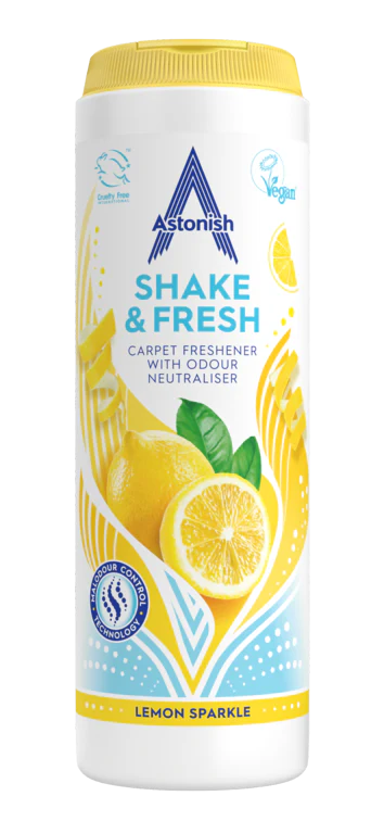 Astonish Shake & Fresh 400gm - Lemon Sparkle