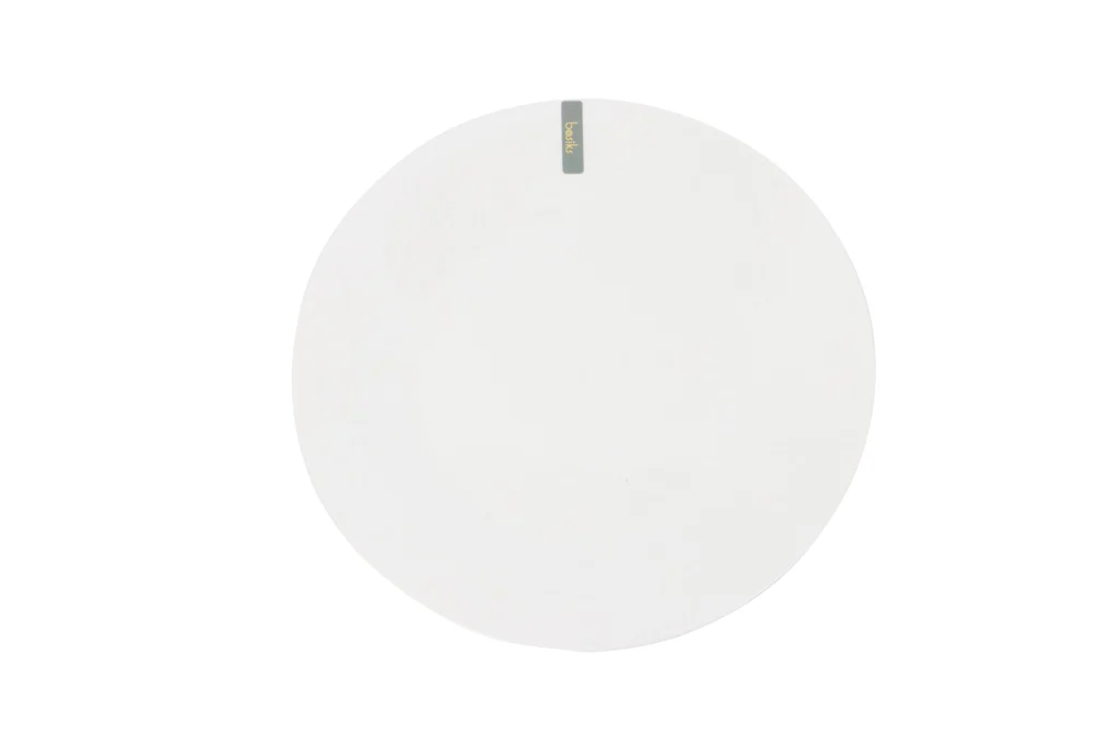 Basiks White Porcelain Dinner Plate - 10.5"