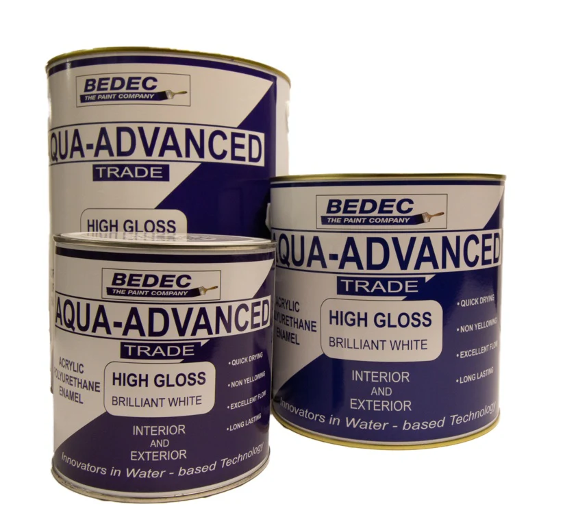 Bedec Aqua Advanced Gloss 5L - Brilliant White