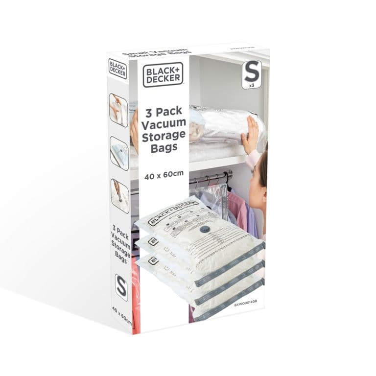 Black & Decker Vacuum Storage Bags - Small 3 Pack
