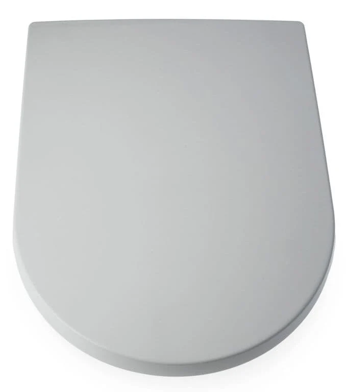 Blue Canyon D Shape Duroplastic Soft Close Toilet Seat - One Button Quick Release