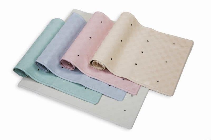 Blue Canyon Rubber Bath Mat 34x74 - White