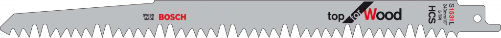 Bosch S1531L Sabre Saw Blades - Pack 5