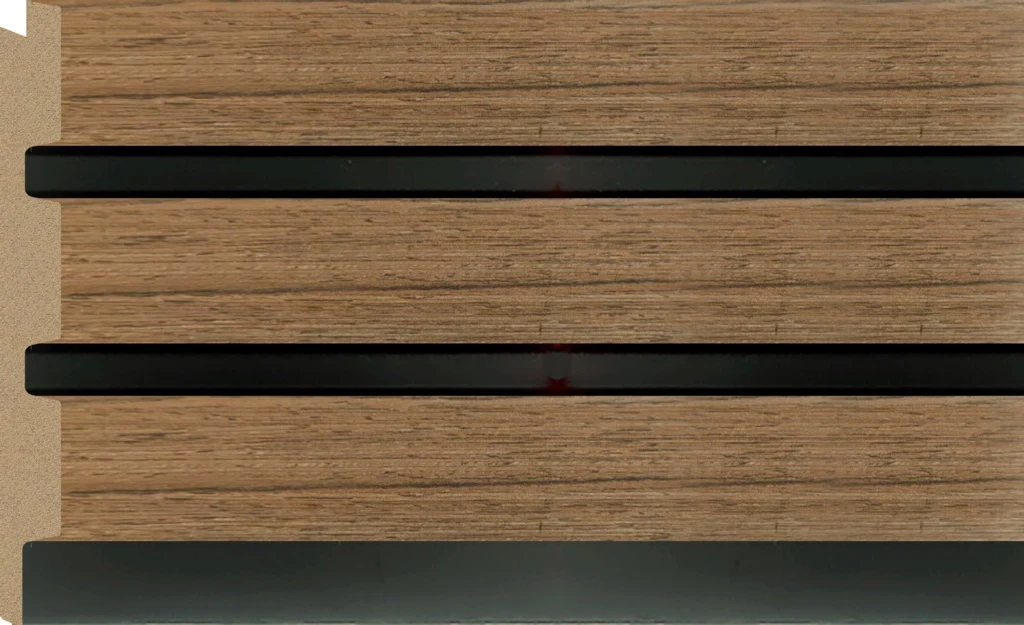 Bosco 3D Wall Panel 300mm x 12mm x 2.6m - Natural Oak