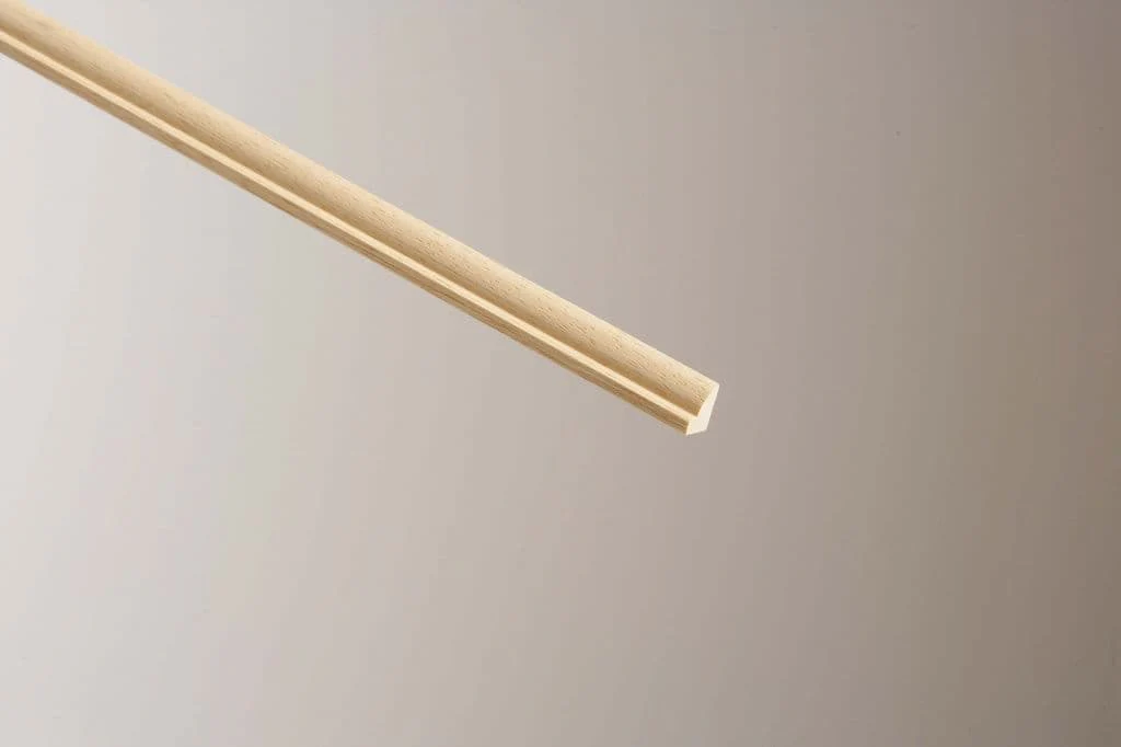 Cheshire Mouldings Glass Bead Light Hardwood - 9 x 12mm x 2.4m