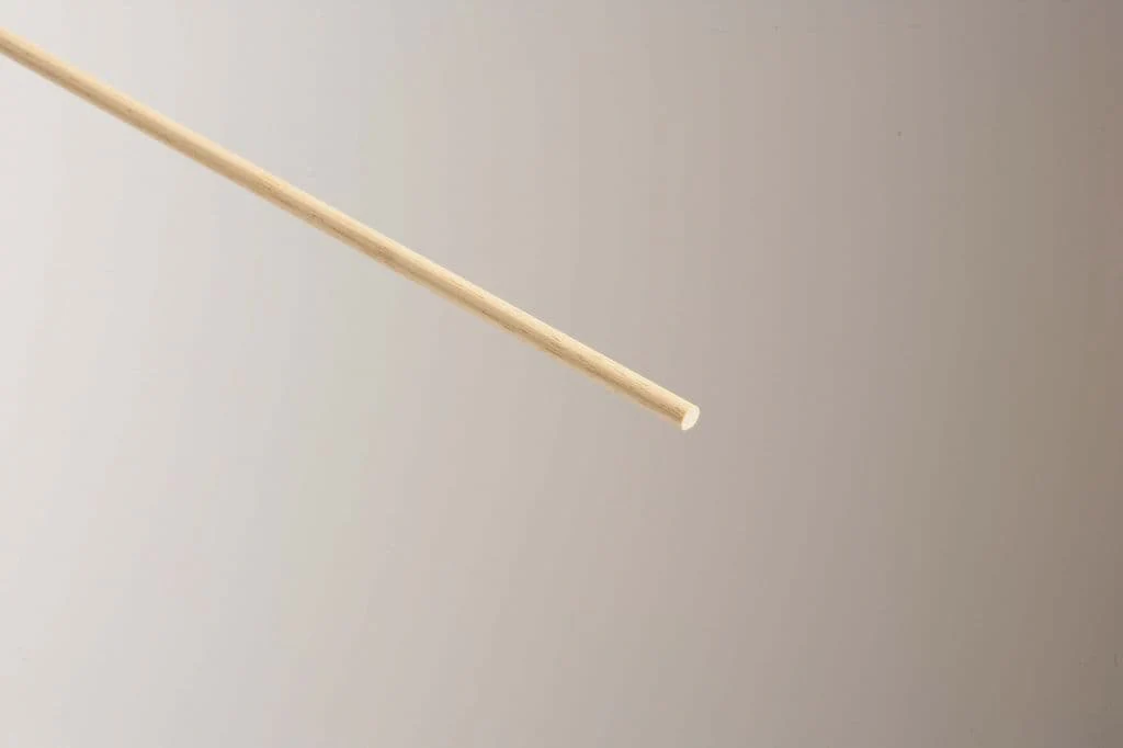 Cheshire Mouldings Light Hardwood Dowel - 6 x 6mm x 2.4m