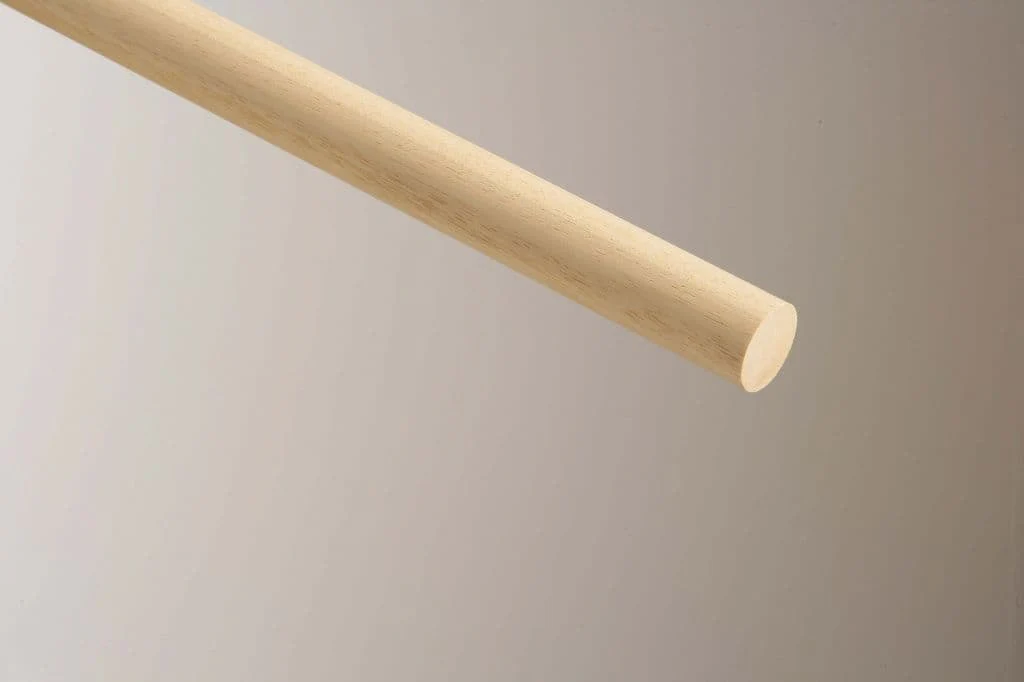 Cheshire Mouldings Light Harwood Dowel - 25 x 25mm x 2.4m