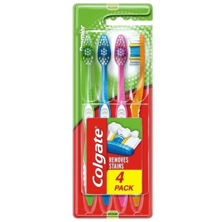 Colgate Toothbrush - Premier Clean (4 pack)