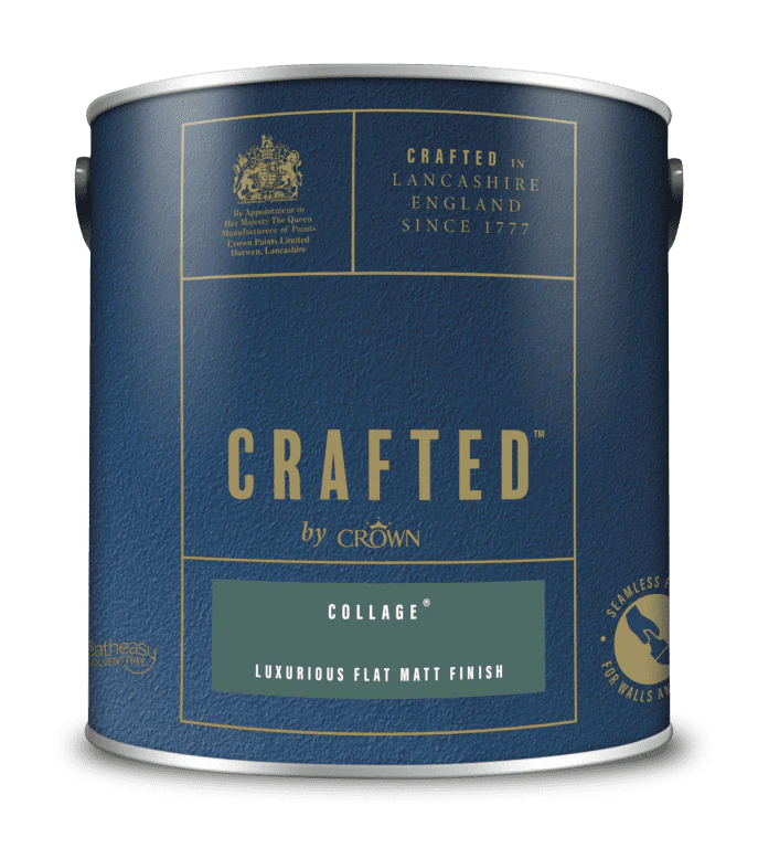 Crown Crafted Luxurious Flat Matt 2.5L - Collage
