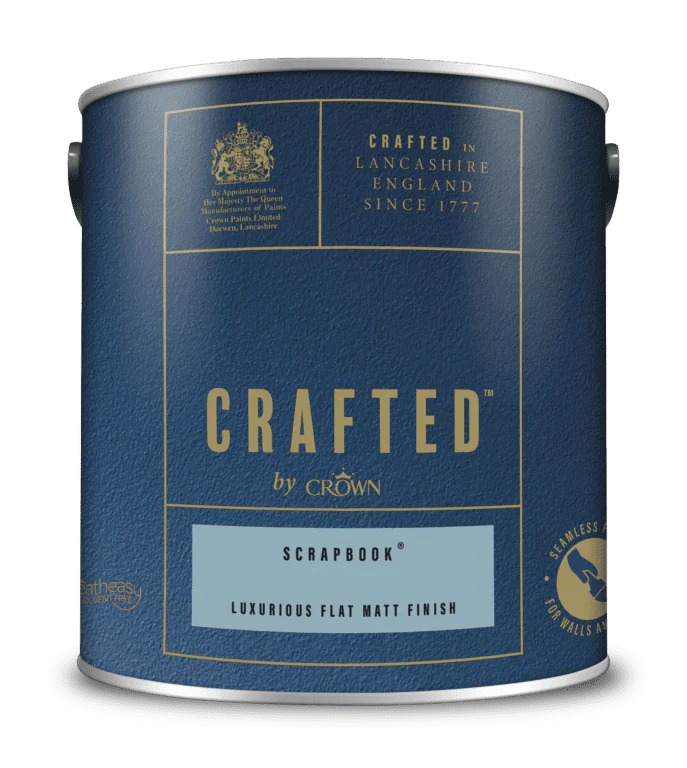 Crown Crafted Luxurious Flat Matt 2.5L - Scrapbook