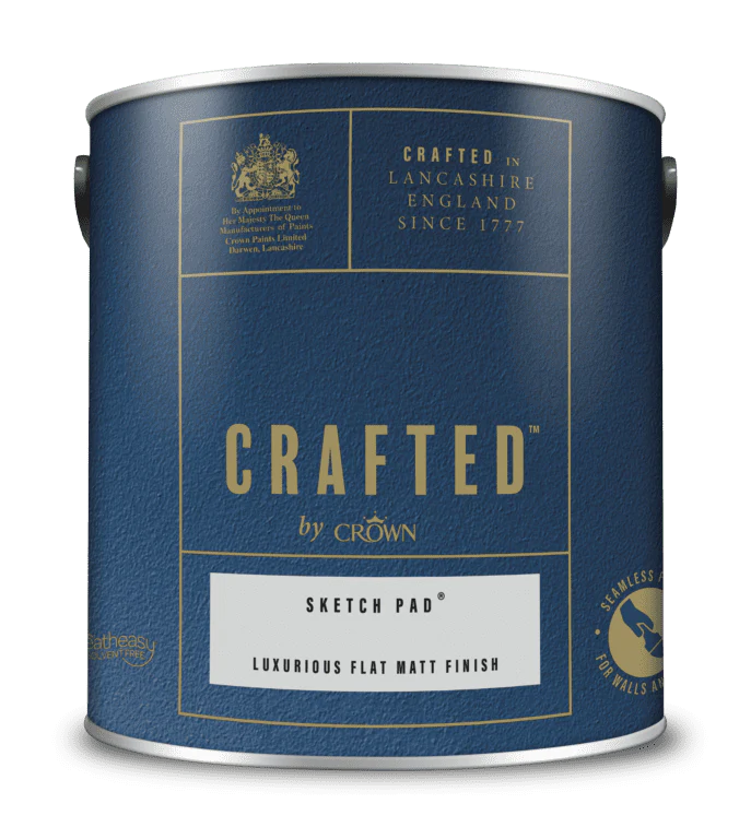 Crown Crafted Luxurious Flat Matt 2.5L - Sketch Pad