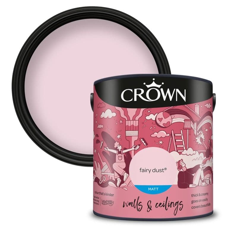 Crown Walls & Ceilings Matt 2.5L - Fairy Dust