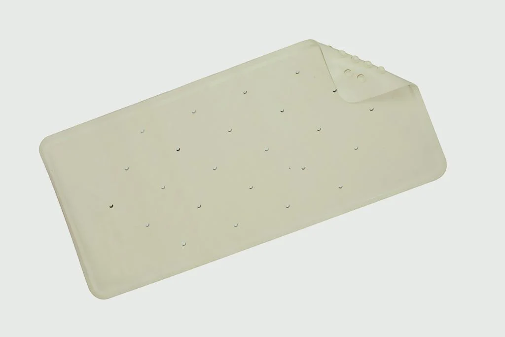 Croydex Basics Rubber Bath Mat - Beige