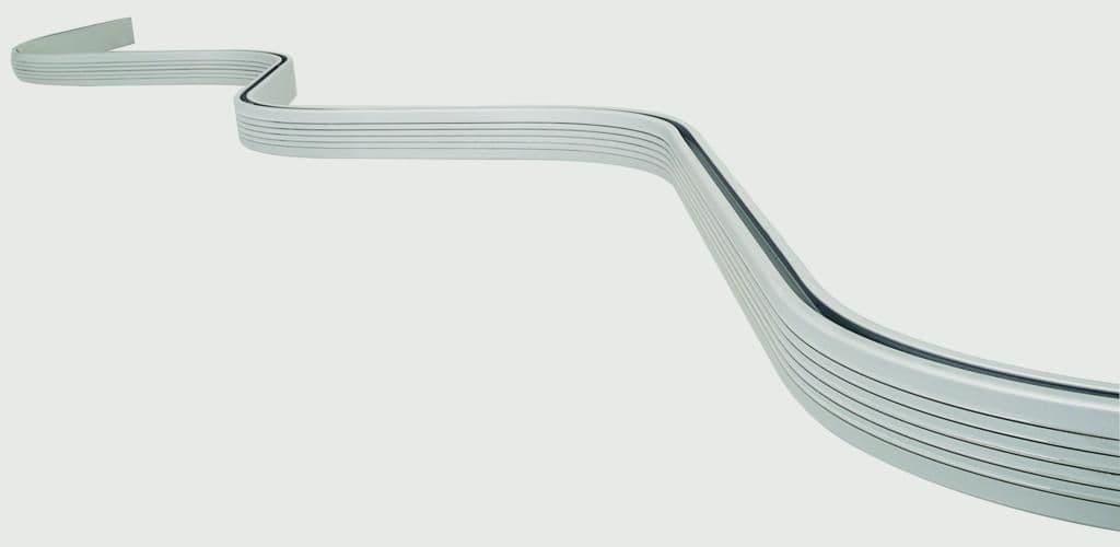 Croydex Bendy Rail Silver - 2.5m