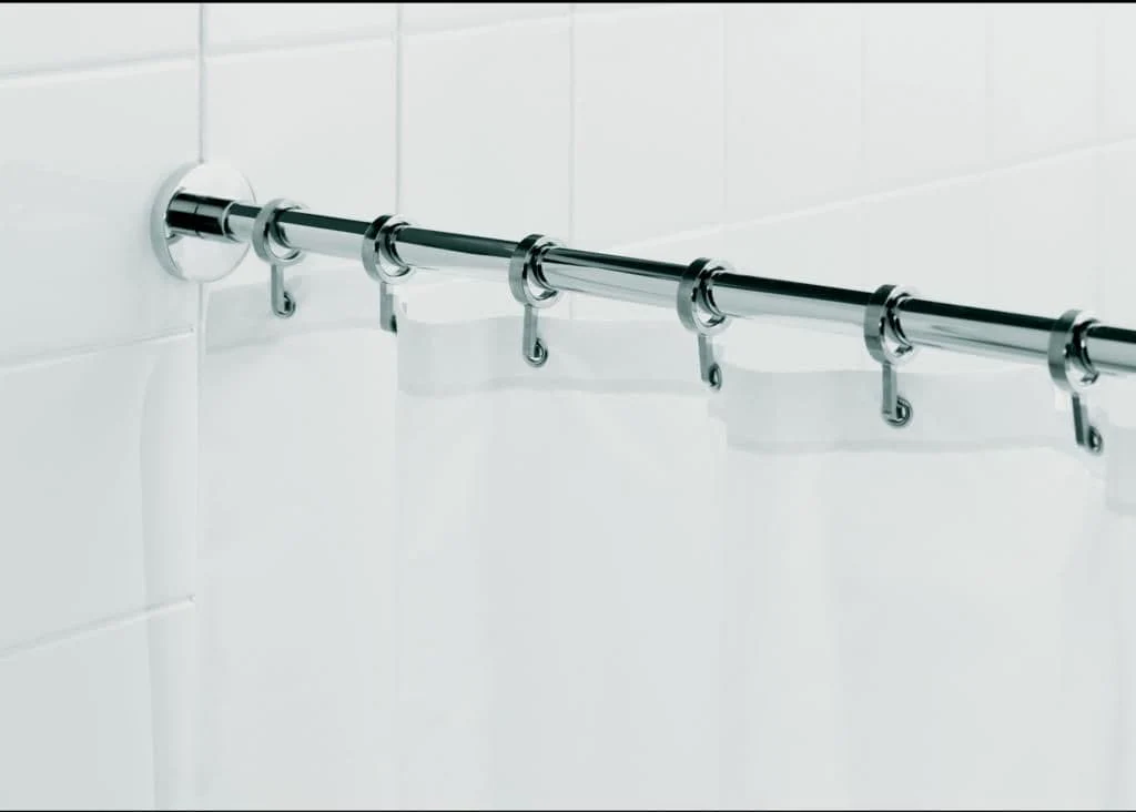 Croydex Luxury Round Rod - Chrome