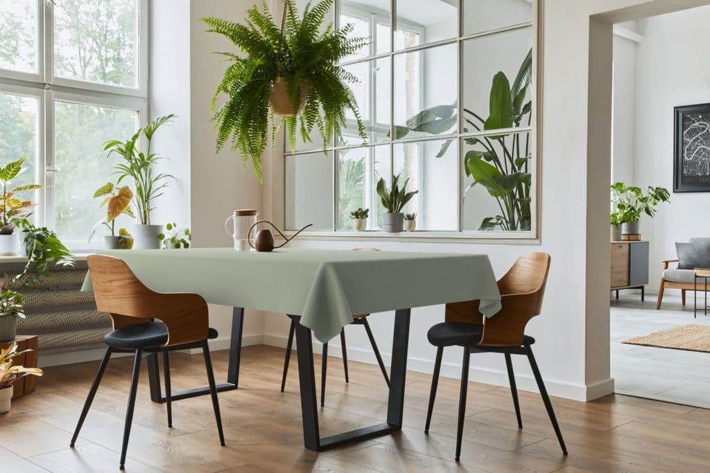 d-c-fix® Sage Green Tablecloth - Round 140cm