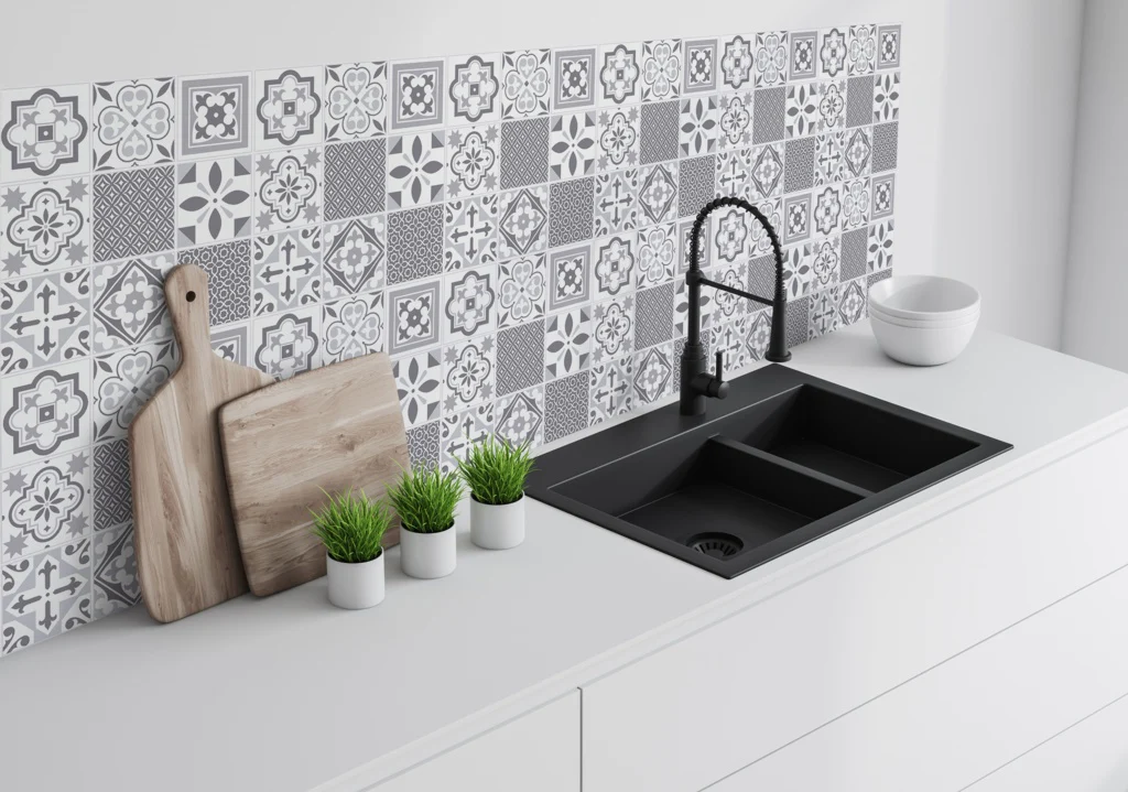 d-c-fix® Self Adhesive Wall Tiles 6 Piece - 0.53sq Oriental