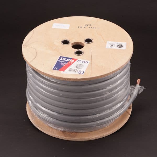 Dencon Twin & Earth 50m Base Cable 10G5 - 10mm