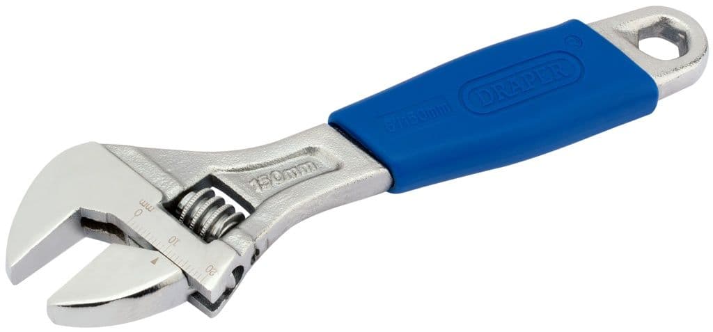 Draper Adjustable Wrench Soft Grip - 150mm