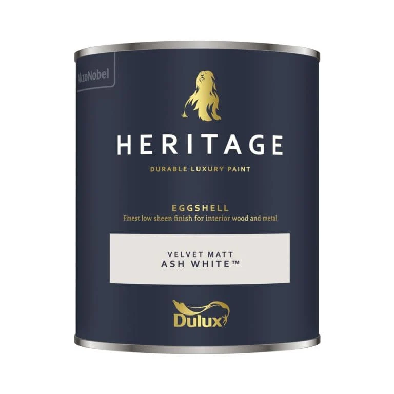 Dulux Heritage Eggshell 750ml - Ash White