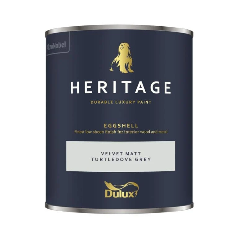 Dulux Heritage Eggshell 750ml - Turtledove Grey