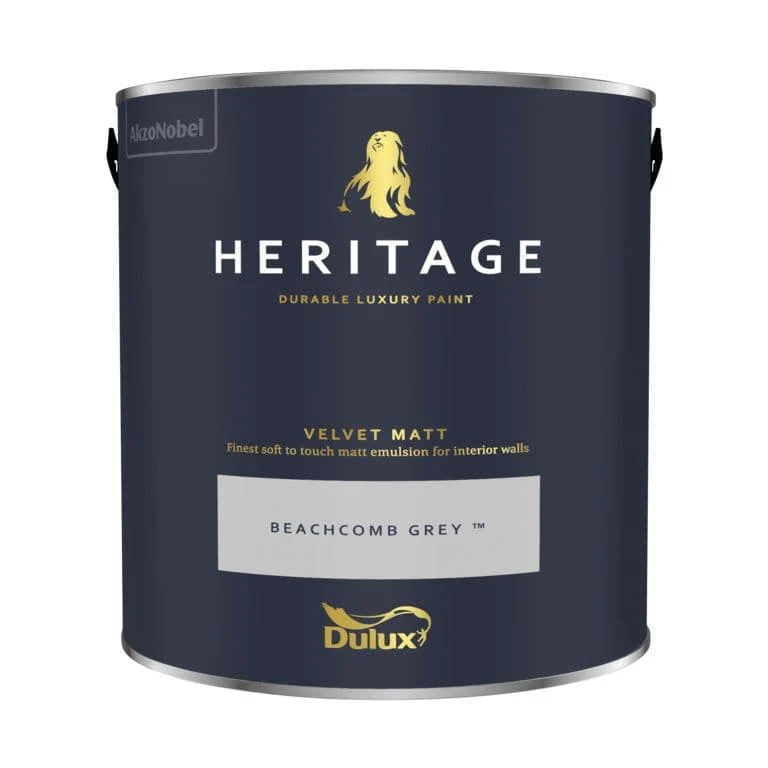 Dulux Heritage Matt 2.5L - Beachcomb Grey