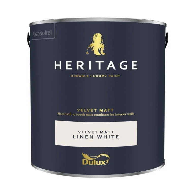 Dulux Heritage Matt 2.5L - Linen White