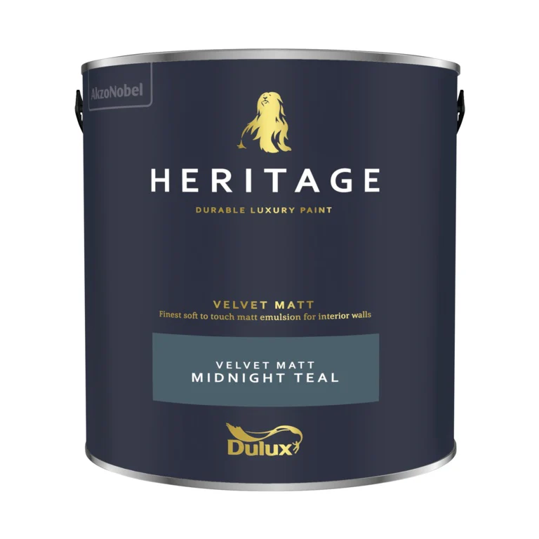 Dulux Heritage Matt 2.5L - Midnight Teal