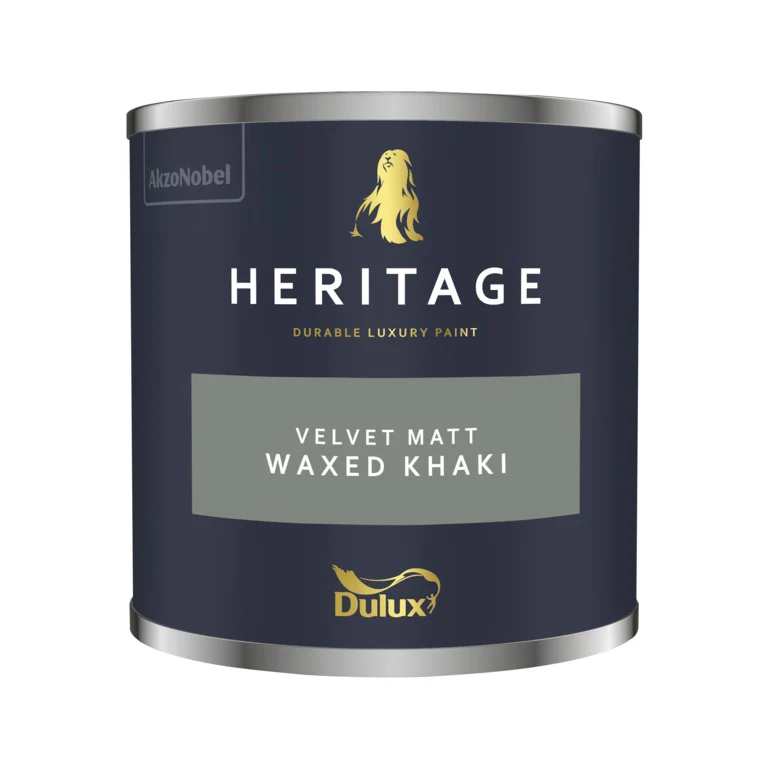 Dulux Heritage Tester 125ml - Waxed Khaki