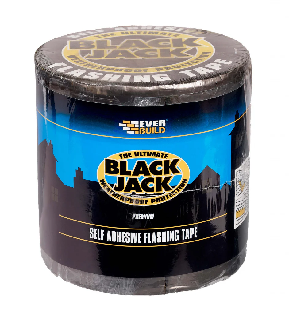 Everbuild Black Jack Flashing Trade Tape - 10m x 150mm