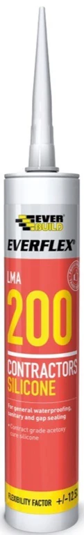Everbuild Silicone 200 - 295ml White