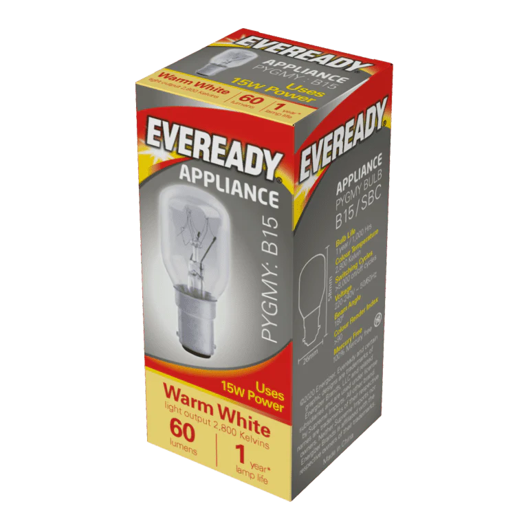 Eveready Pygmy 15W SBC Clear - Pack 10