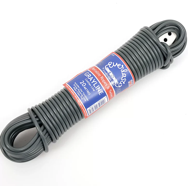 Everlasto Grayline PVC Clothes Line - 20m