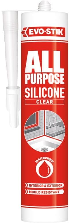 Evo-Stik All Purpose Flexible Silicone Sealant - White C20