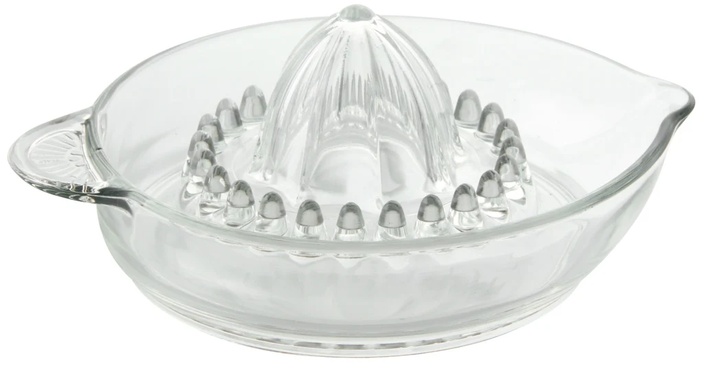 Fackelmann Glass Lemon Squeezer Press - 24 cm