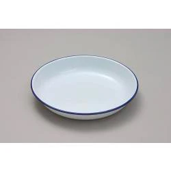 Falcon Pasta/Rice Plate - Traditional White - 20cm x 3D