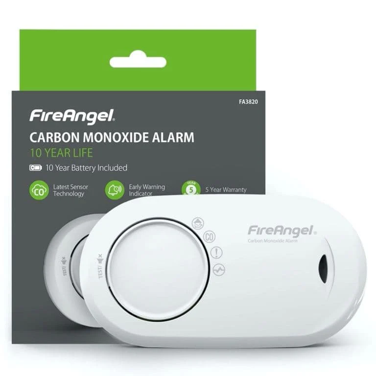 Fire Angel Carbon Monoxide Alarm - 10 Year Life