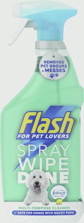 Flash Spray Wipe Done Bathroom Spray 800ml - White Blossom