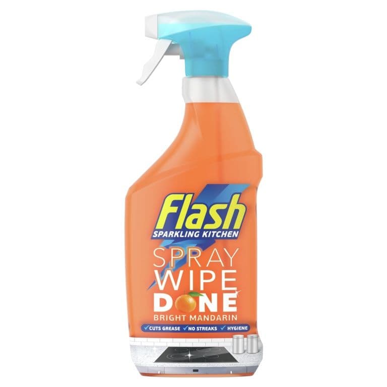 Flash Spray Wipe Done Mandarin - 800ml