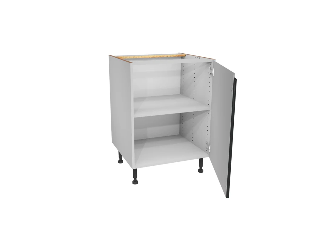 Gower Rapide+ Capri Dark Matt Grey Base Unit - 600mm