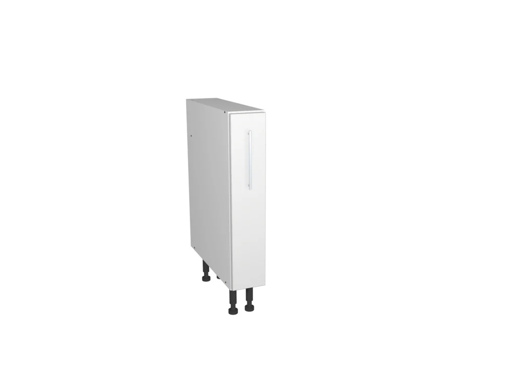 Gower Rapide+ Paris White Pull Out Cabinet - 150mm