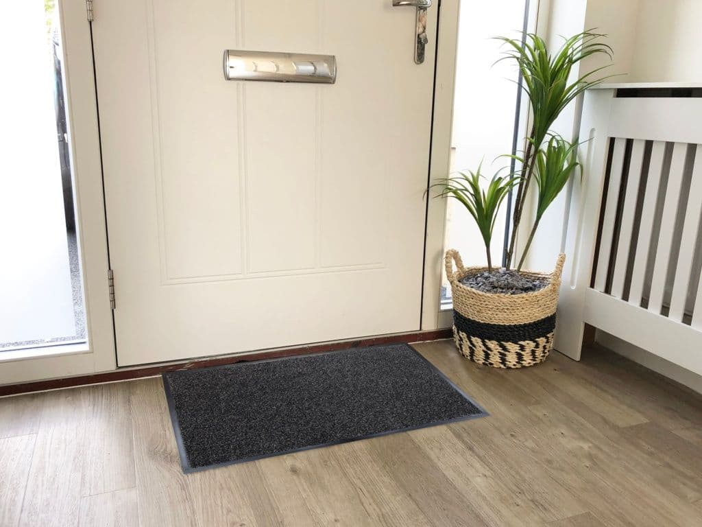 Groundsman Dirt Guard Absorbent Barrier Doormat 50 x 80cm - Anthracite