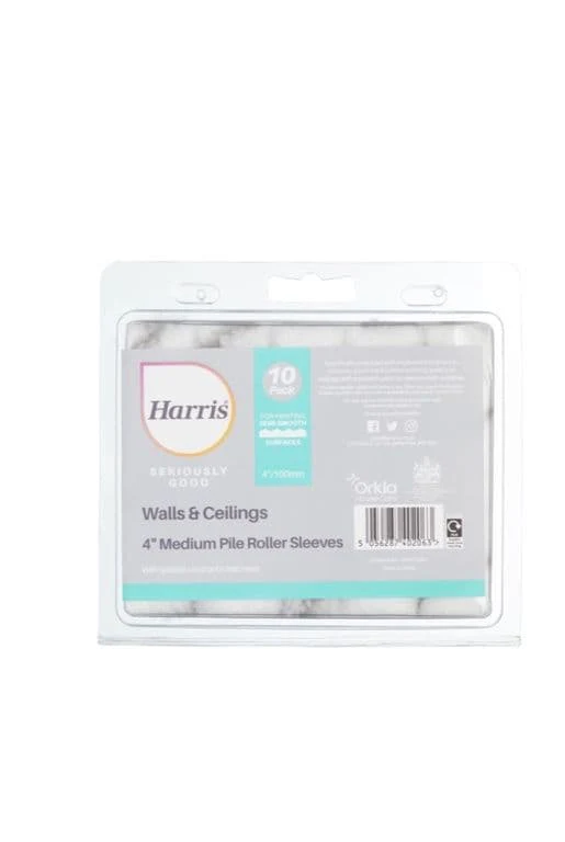 Harris Seriously Good Sleeve Medium Pile - 4" Pack 10